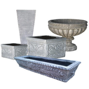 Concrete pots and planters